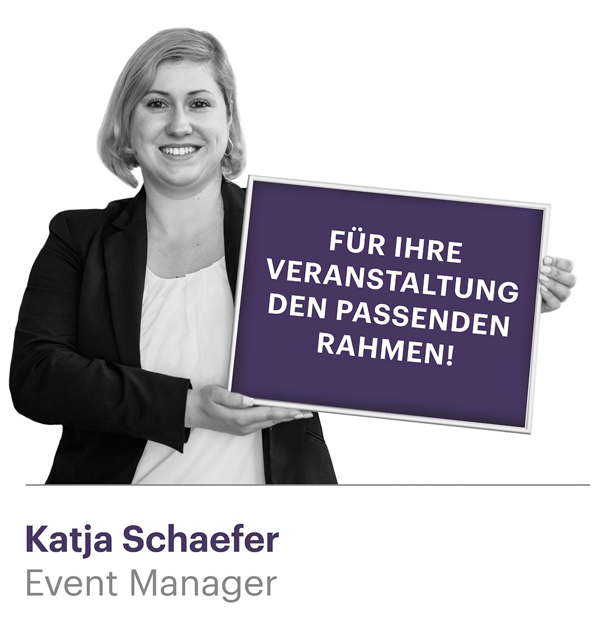 Event Managerin Katja Schäfer
